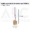 Cepillo para ducha de doble cara 11*38cm