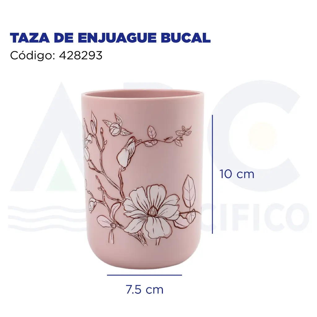 TAZA DE ENJUAGUE BUCAL