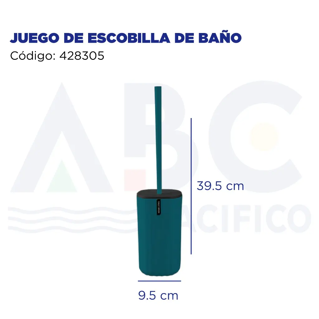 JUEGO DE ESCOBILLA DE BAÑO