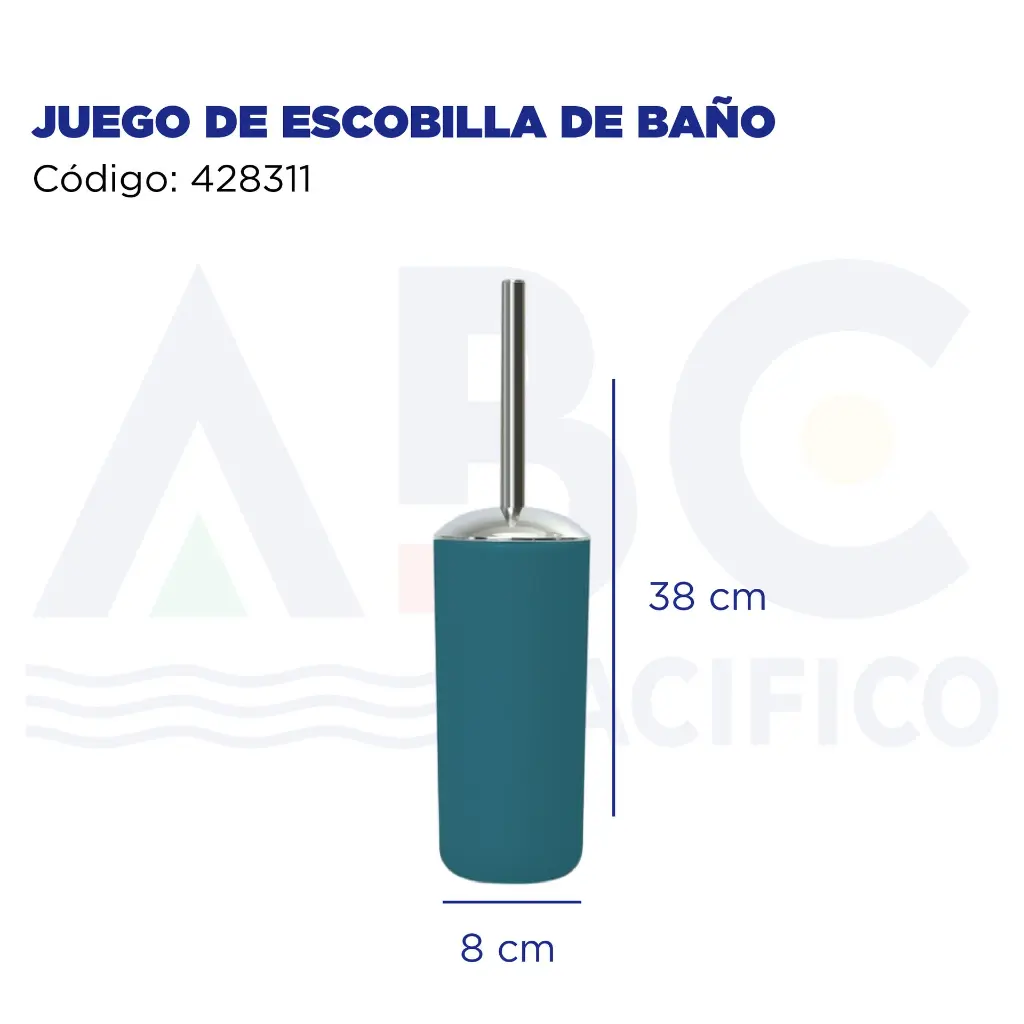 JUEGO DE ESCOBILLA DE BAÑO