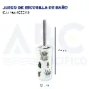 JUEGO DE ESCOBILLA DE BAÑO