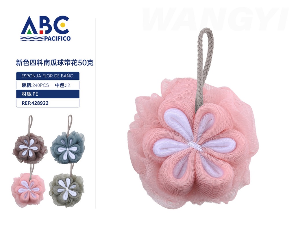 ESPONJA FLOR DE BAÑO
