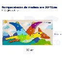 Rompecabezas de madera ave 30*15cm