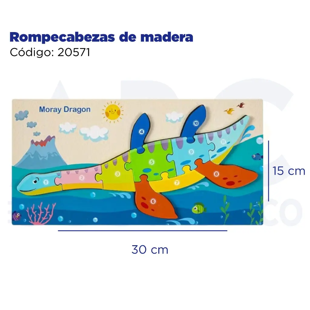 Rompecabezas de madera
