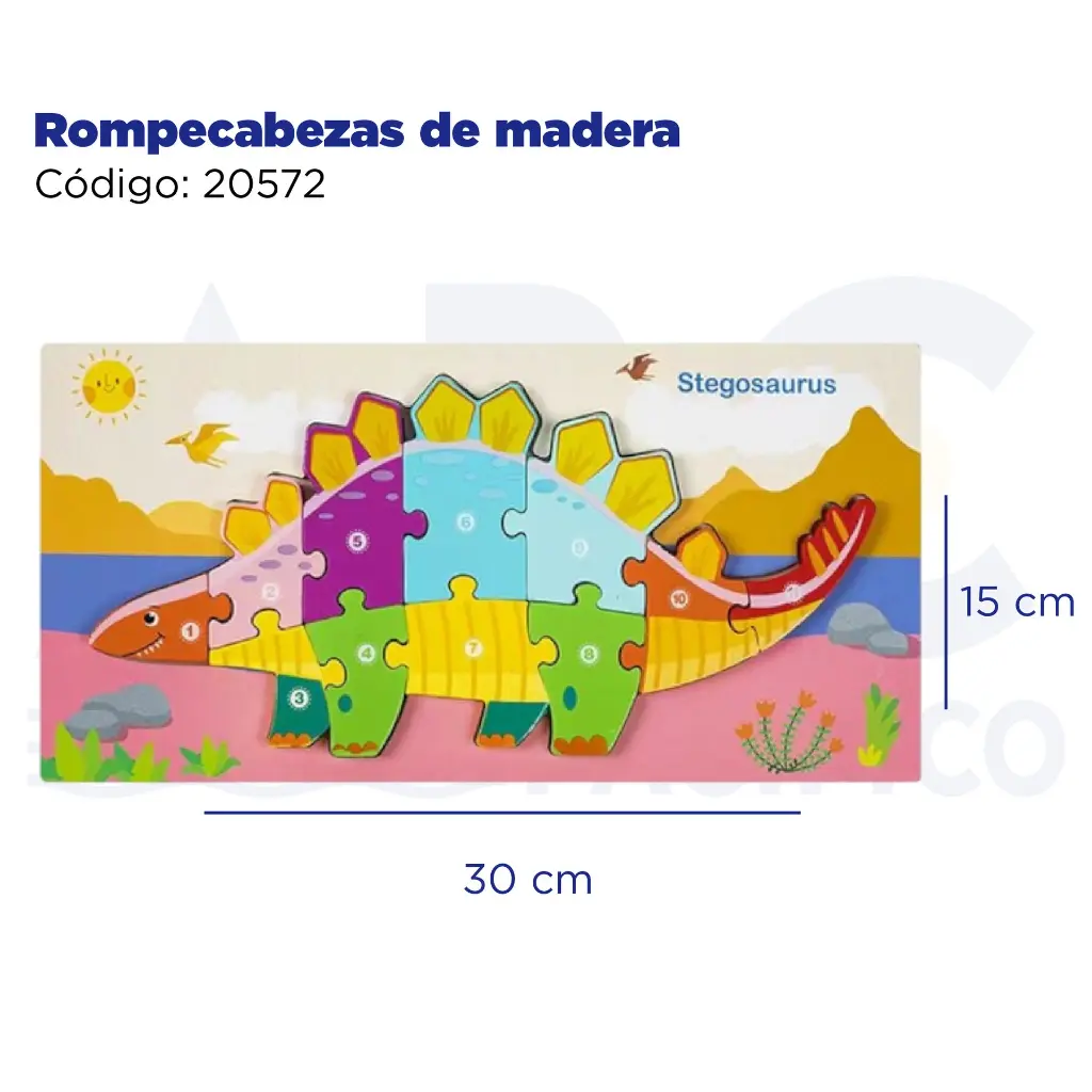 Rompecabezas de madera