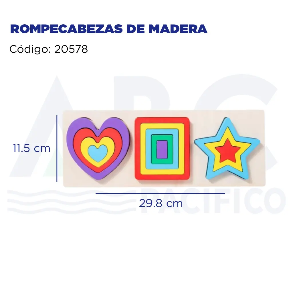 [20578] ROMPECABEZAS DE MADERA
