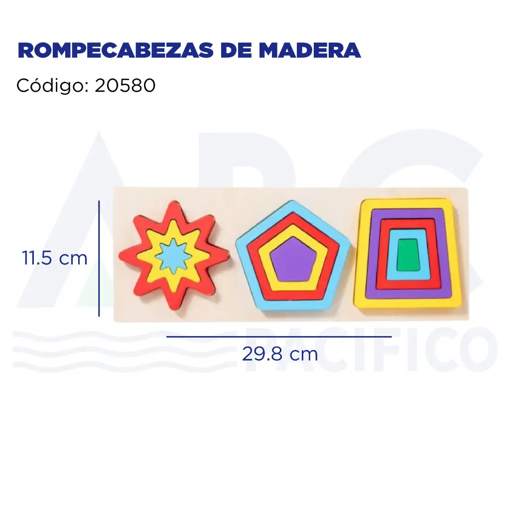 [20580] ROMPECABEZAS DE MADERA