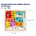 Rompecabezas de madera números 16.5*16.5cm
