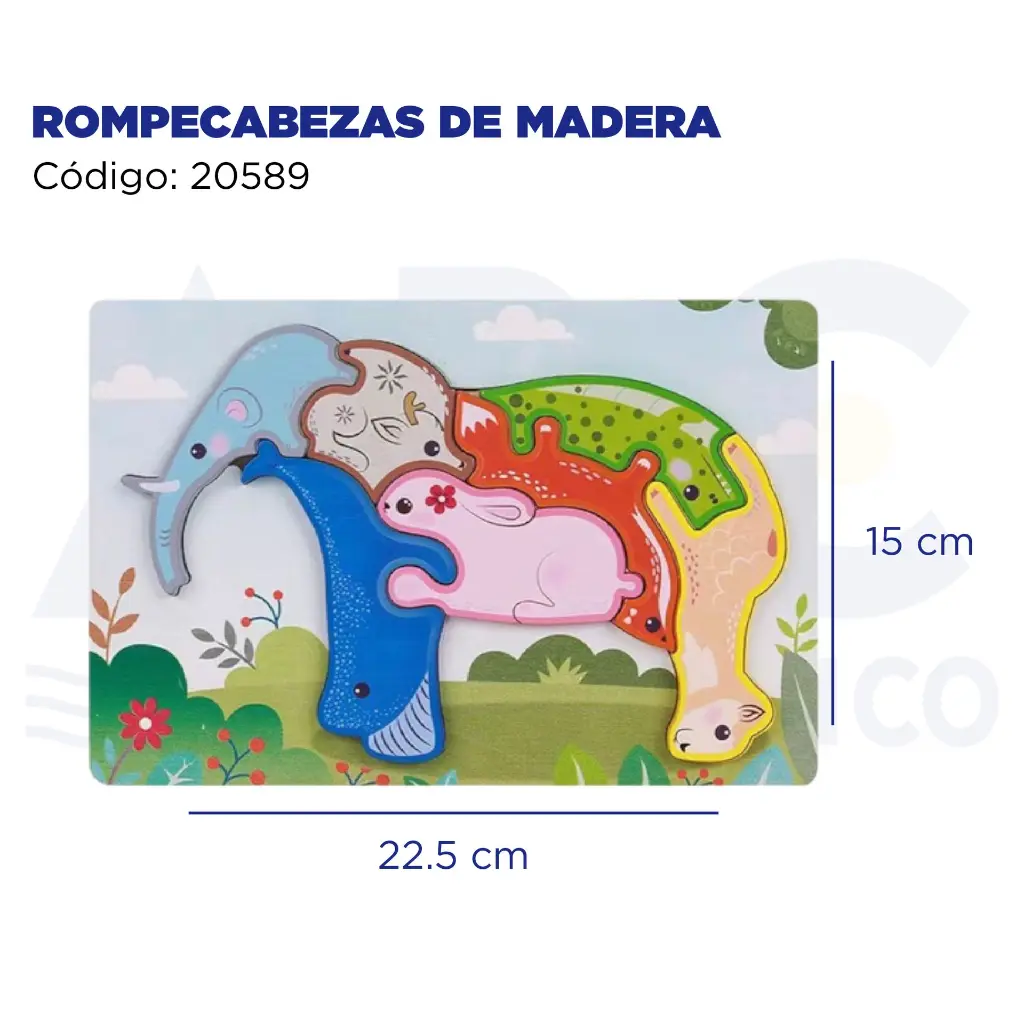 ROMPECABEZAS DE MADERA
