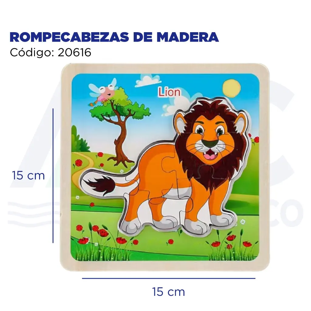 ROMPECABEZAS DE MADERA