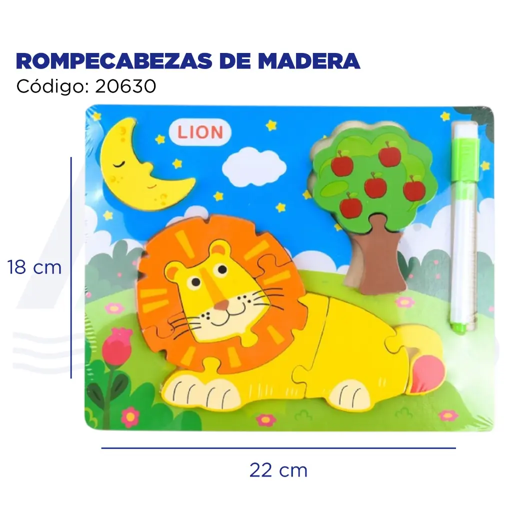 ROMPECABEZAS DE MADERA