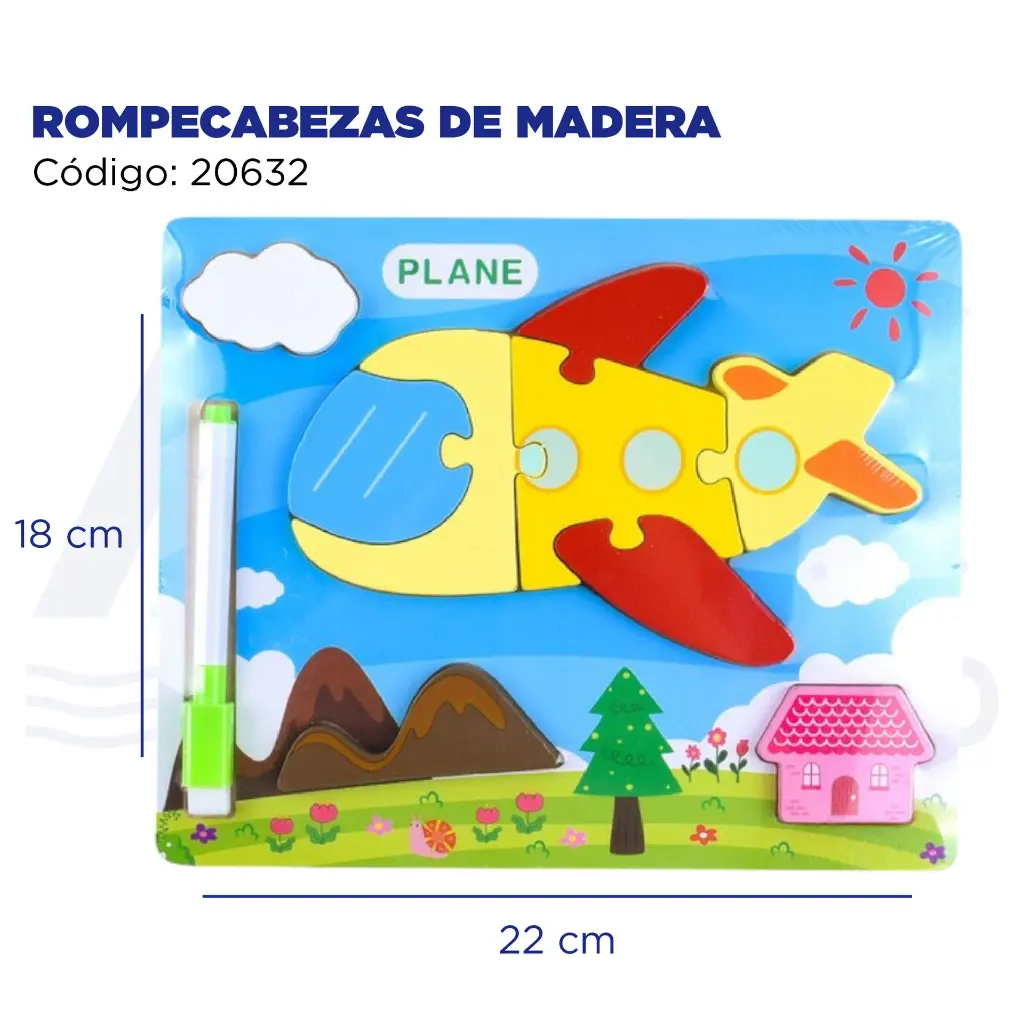ROMPECABEZAS DE MADERA