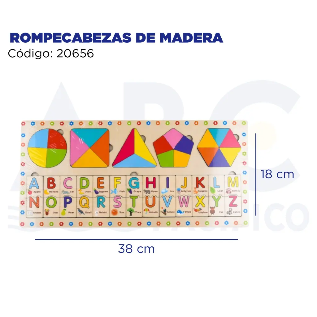 [20656] ROMPECABEZAS DE MADERA