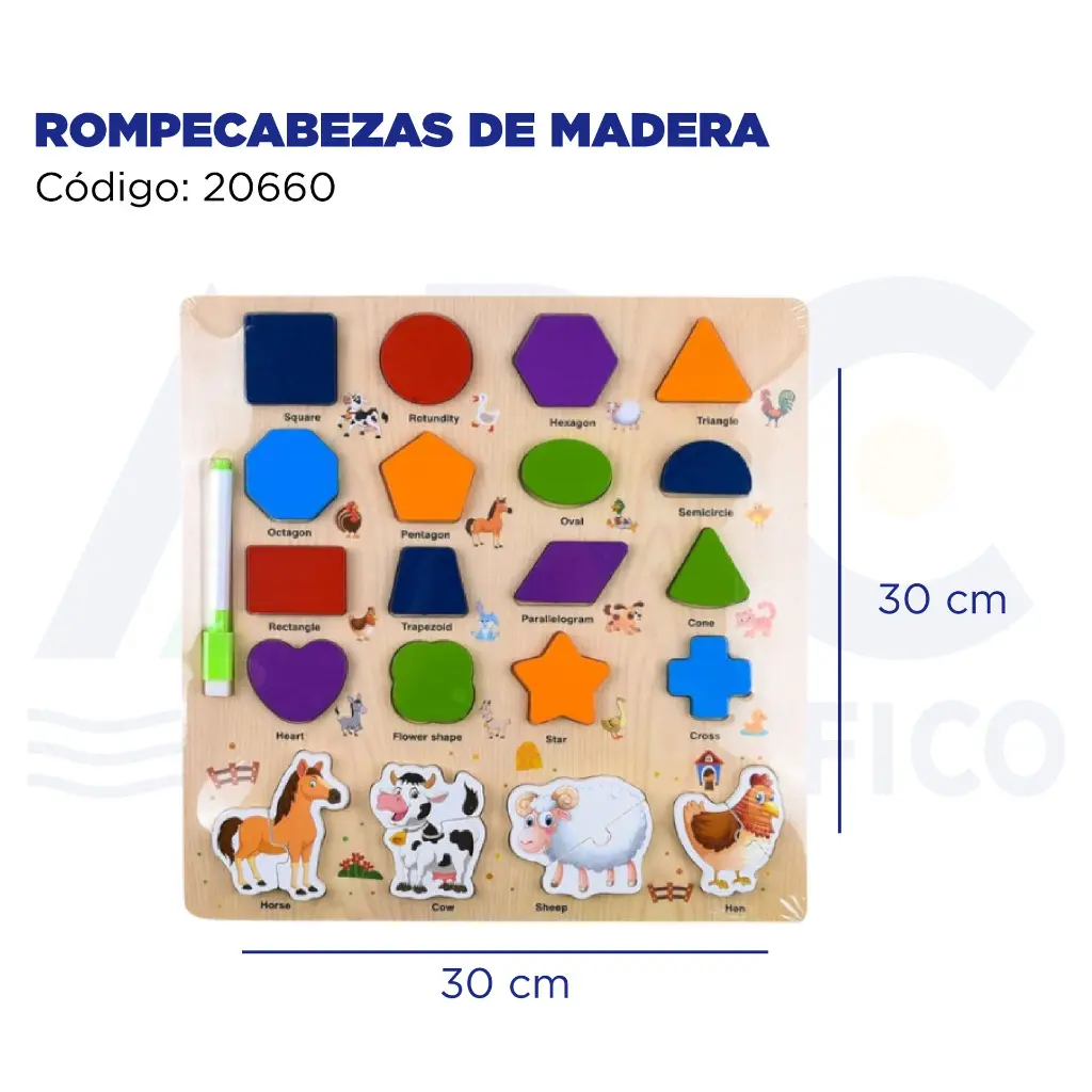 ROMPECABEZAS DE MADERA