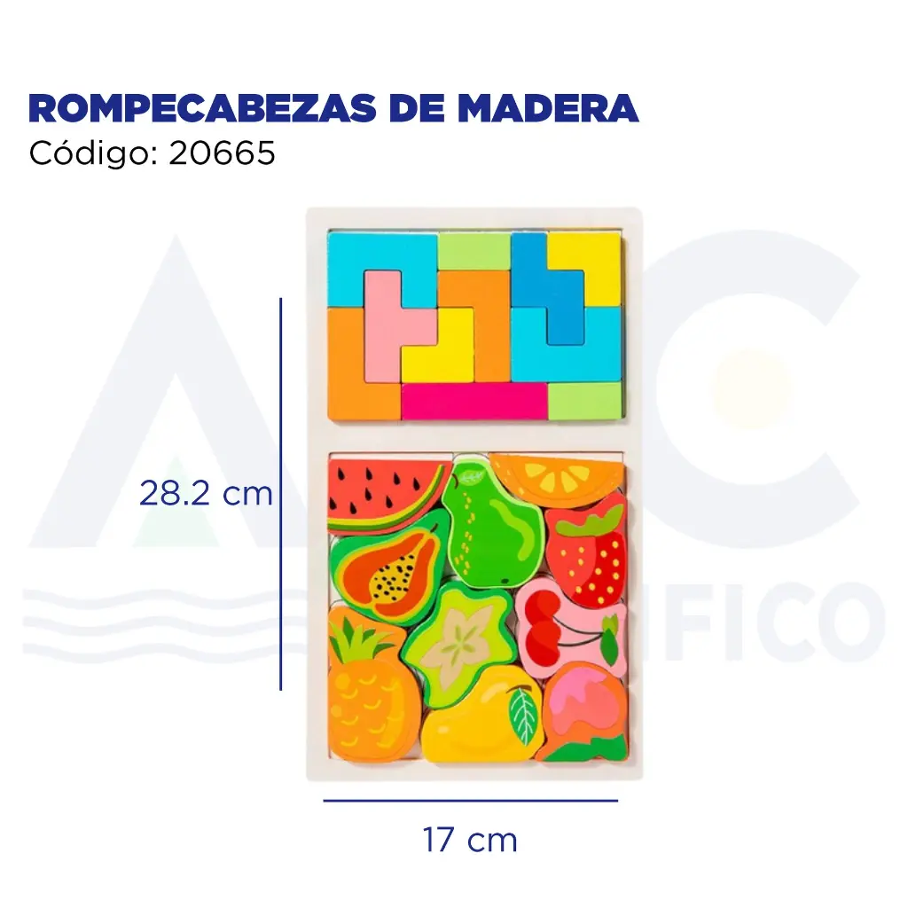 ROMPECABEZAS DE MADERA