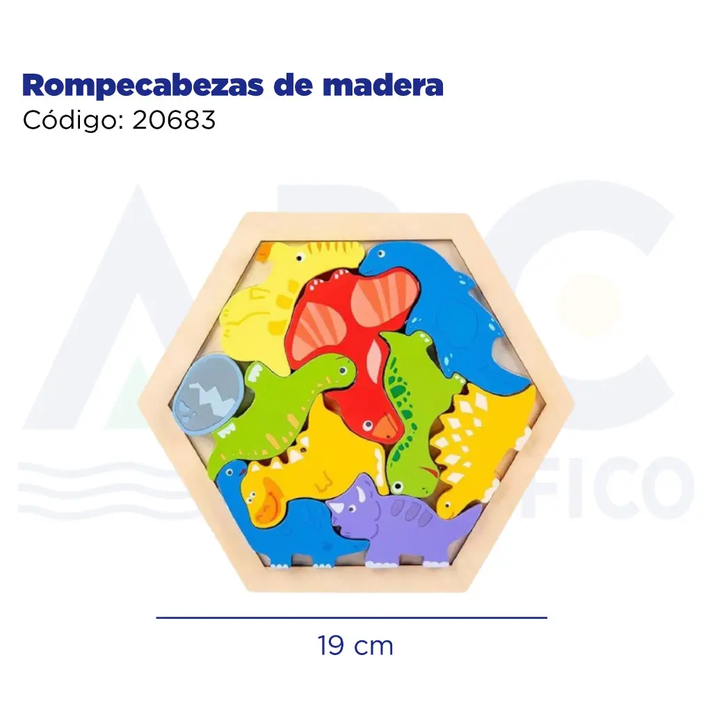 Rompecabezas de madera