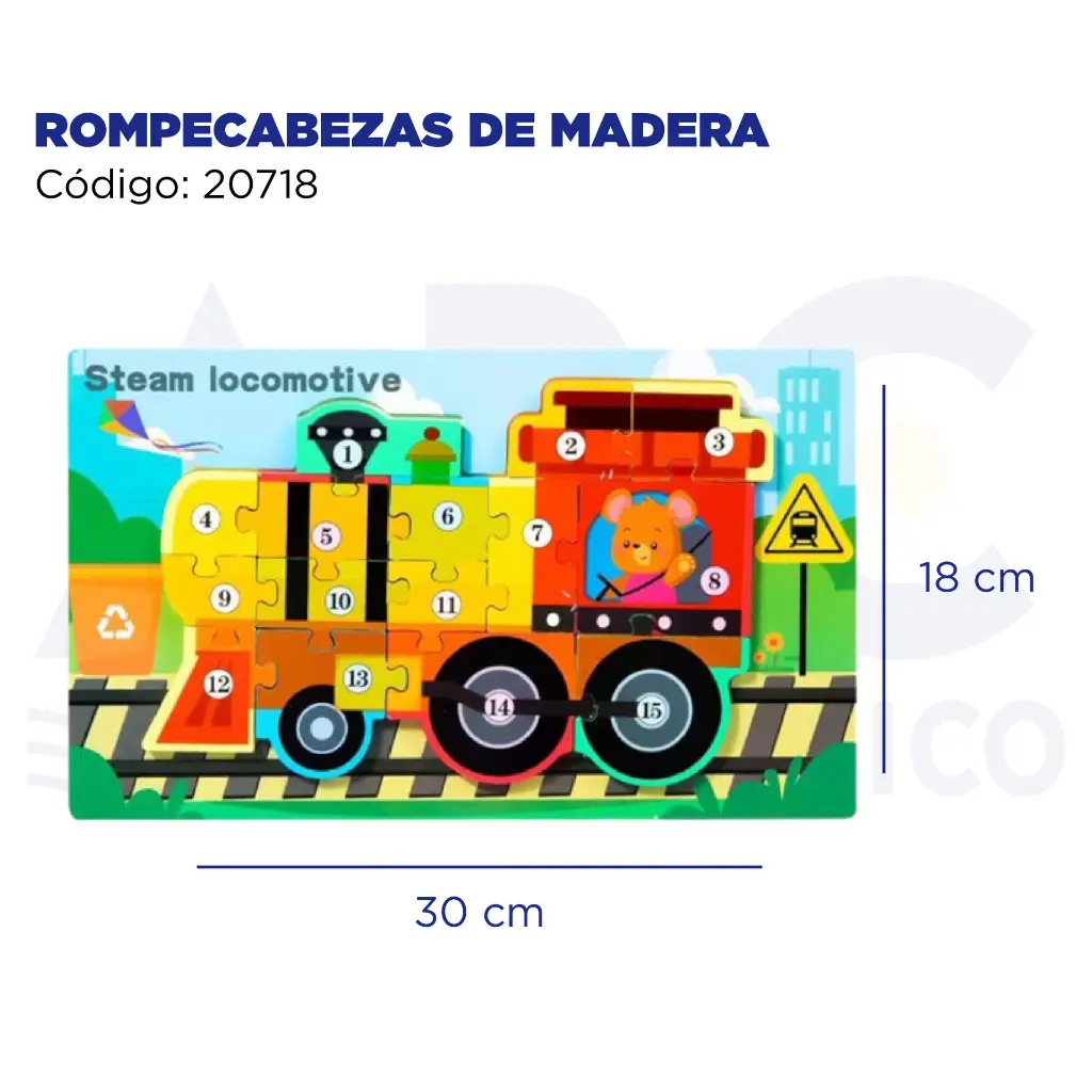 ROMPECABEZAS DE MADERA
