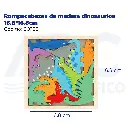 Rompecabezas de madera dinosaurios 16.6*16.8cm