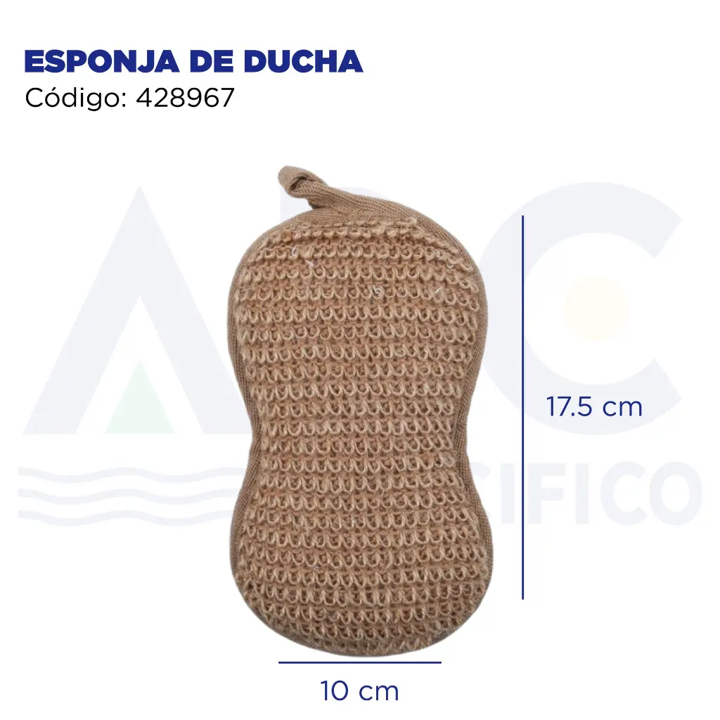 ESPONJA DE DUCHA