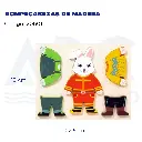 [20601] Rompecabezas de madera