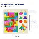 Rompecabezas de madera