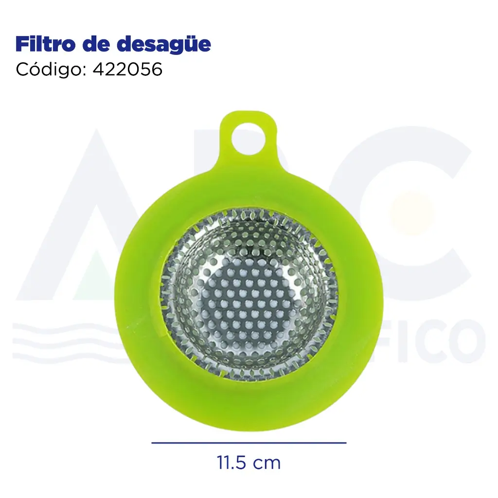 Filtro de desagüe