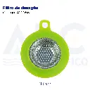 Filtro de desagüe