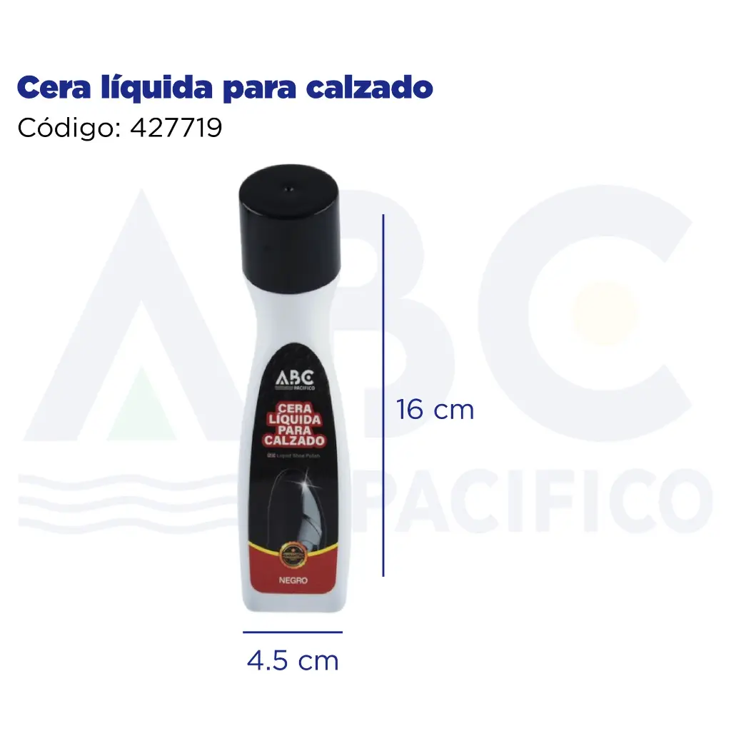 Cera líquida para calzado
