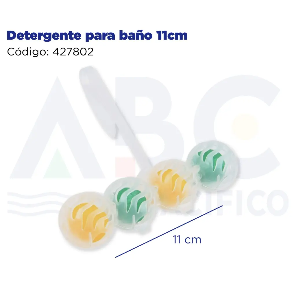 Detergente para baño 11cm