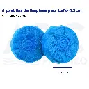 6 pastillas de limpieza para baño 4.5cm