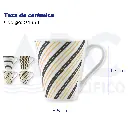 Taza de cerámica
