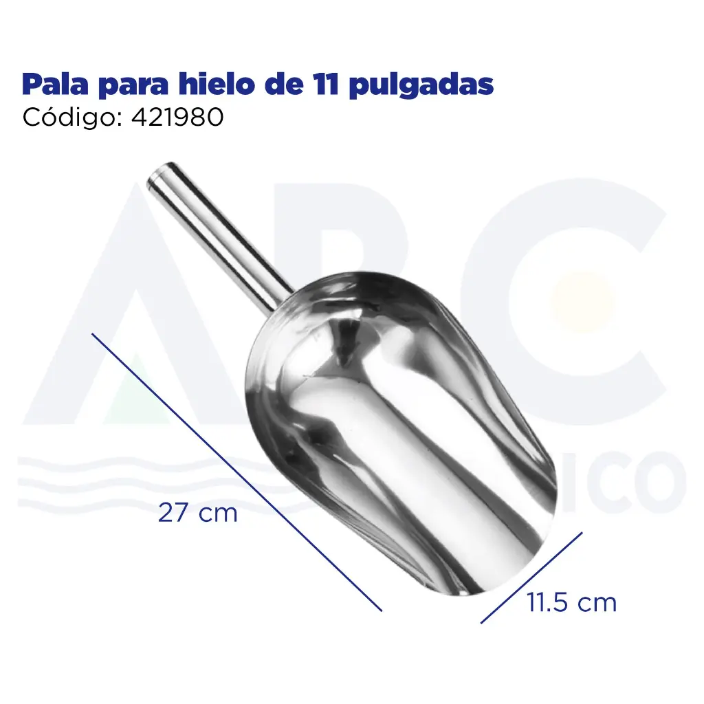Pala para hielo de 11 pulgadas