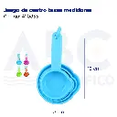 Juego de cuatro tazas medidoras