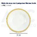 Plato de sopa de 8 pulgadas Phnom Penh