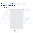 Persianas enrollables semiopacas, blancas, 80*180cm