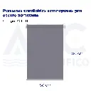 Persianas enrollables semi-opacas gris oscuro 80*180cm
