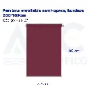 [426107] Persiana enrollable semi-opaca, burdeos 200*180cm