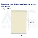 Persianas enrollables semi-opacas beige 120*180cm