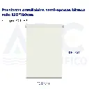 Persianas enrollables semi-opacas blanco roto 120*180cm