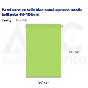 Persianas enrollables semi-opacas verde brillante 60*180cm