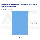 Persianas enrollables semi-opacas azul cielo 120*180cm