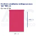 Persianas enrollables semi-opacas rosa 120 * 180 cm
