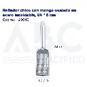 Rallador chico con mango ovalado en acero inoxidable, 24 * 6 cm