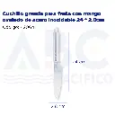 Cuchillo grande para fruta con mango ovalado de acero inoxidable 24 * 2.8cm