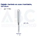 Pelador dentado en acero inoxidable, 20*1.3cm