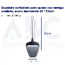 Espátula cortadora para queso con mango ovalado, acero inoxidable 21 * 7.5cm