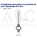 Destapatador de botellas con abrelatas en acero inoxidable, 19*4.4cm