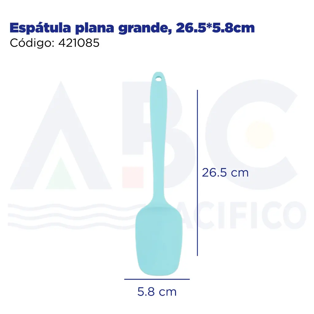 Espátula plana grande, 26.5*5.8cm