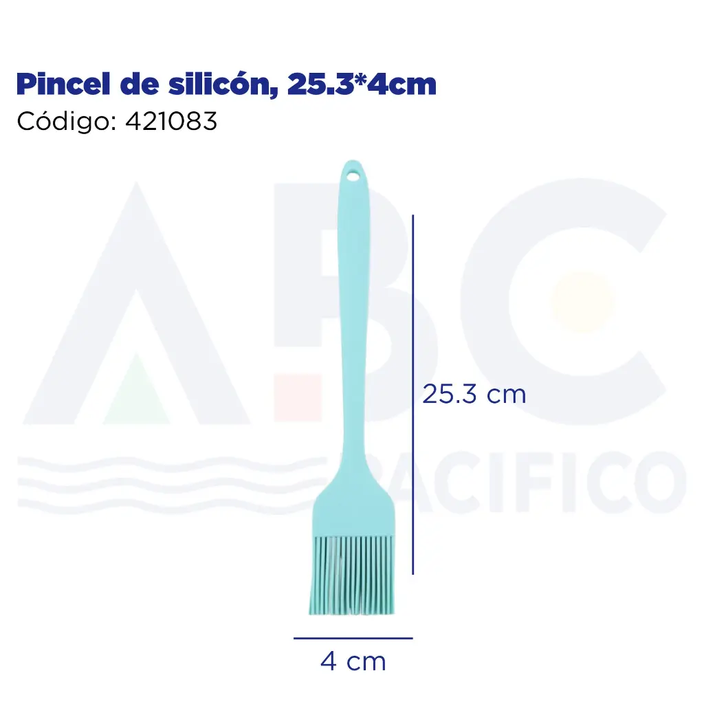 Pincel de silicón, 25.3*4cm