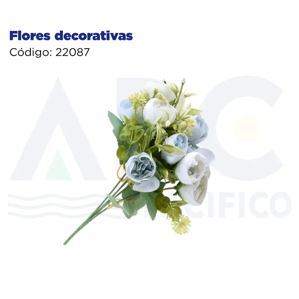 Flores decorativas